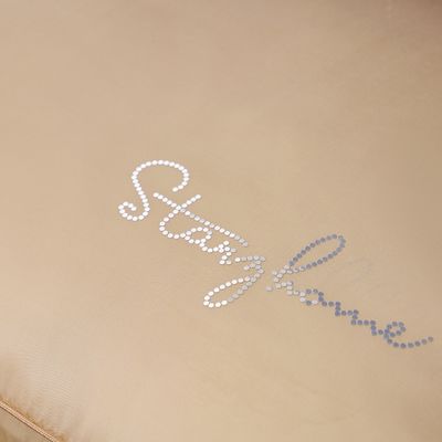 300tc de seda de morera dorada almohada compuesta tridimensional con un número de hilos personalizado