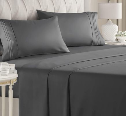 Cubierta de colchón y colchoneta 100% de algodón, cama para hoteles de lujo, ropa de cama