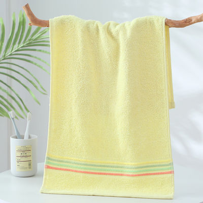 Toalla facial de tejido de algodón 100% para el baño en el hogar artículo doméstico engrosado y absorbente