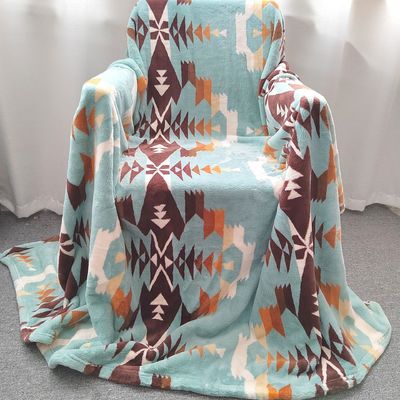 Cubierta de flanel Sherpa para ropa de cama Rey Reina tamaño doble Cubierta de poliéster tejido Boho