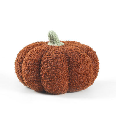 20 cm de color sólido almohadas decorativas en forma de calabaza cojín con relleno de microfibra