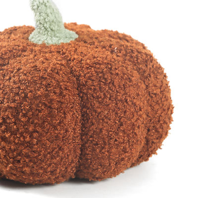20 cm de color sólido almohadas decorativas en forma de calabaza cojín con relleno de microfibra