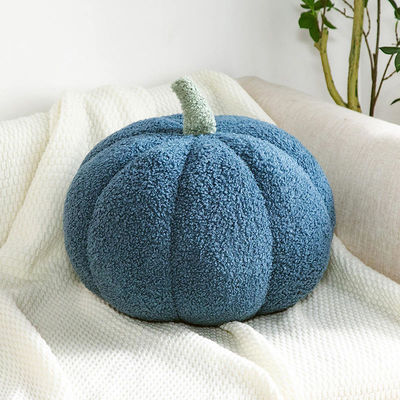 20 cm de color sólido almohadas decorativas en forma de calabaza cojín con relleno de microfibra