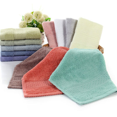 Super suave y altamente absorbente lujo Dobby Border 100% de algodón Toallas para el hogar y el hotel