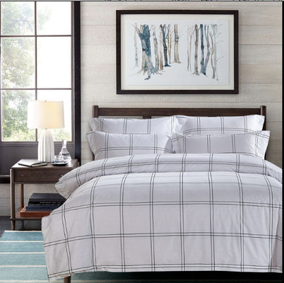 300tc estilo étnico chino Impreso de cuatro piezas de ropa de cama de algodón para el hotel popular