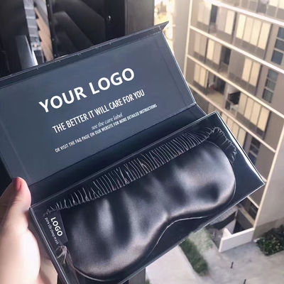 Conjunto de sombreros para mujeres Máscara para ojos 100% de seda de morera