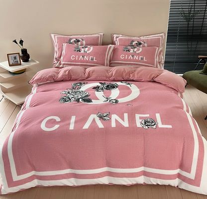 Set de ropa de cama de hielo de seda de lujo Sillón de cama para dormir ecológico y duradero