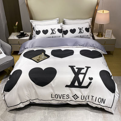 Set de ropa de cama de hielo de seda de lujo Sillón de cama para dormir ecológico y duradero