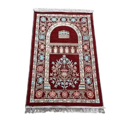 Feriados de Eid Islamic Rezar alfombra para la adoración Abstract Patrón musulmán Rezar alfombra