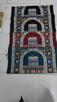 Feriados de Eid Islamic Rezar alfombra para la adoración Abstract Patrón musulmán Rezar alfombra