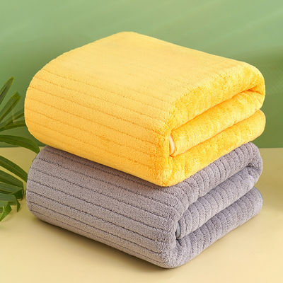 Toalla de baño de microfibra ultra absorvente perfecta para todas las estaciones y rectangular en forma