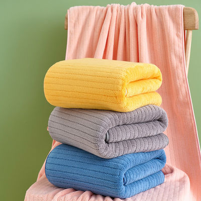 Toalla de baño de microfibra ultra absorvente perfecta para todas las estaciones y rectangular en forma