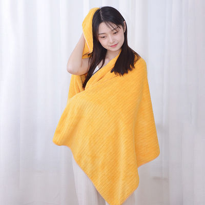 Toalla de baño de microfibra ultra absorvente perfecta para todas las estaciones y rectangular en forma