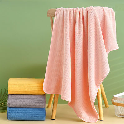 Toalla de baño de microfibra ultra absorvente perfecta para todas las estaciones y rectangular en forma