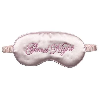Logotipo personalizado aceptado Silk Sleeping Luxury Eye Mask con ingrediente libre de fragancias