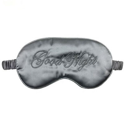 Logotipo personalizado aceptado Silk Sleeping Luxury Eye Mask con ingrediente libre de fragancias