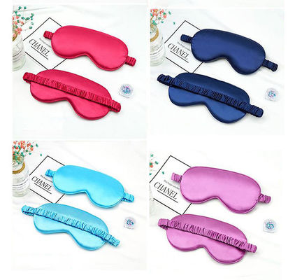 Logotipo personalizado aceptado Silk Sleeping Luxury Eye Mask con ingrediente libre de fragancias