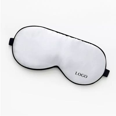 Etiqueta de logotipo personalizado Pura máscara de ojos de seda de morera 100% para dormir modelo sólido para el hogar
