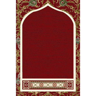 Moderno estilo anti resbalón respaldo regalo islámico de oración alfombras hechas en máquina
