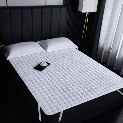 Cantidad 3 piezas Diseño personalizado colchón protector almohadilla de algodón suave gruesa para el conjunto de cubierta de cama