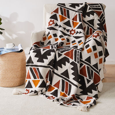Set de mantas de verano Boho Free Sample para viajes de tejido suave y grande