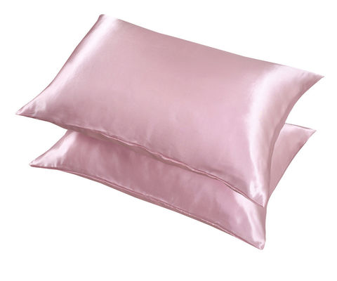 Cubierta de almohada de seda de morera suave y lisa 100% natural con cierre de cremallera o envolvente