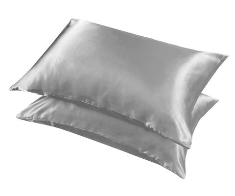 Cubierta de almohada de seda de morera suave y lisa 100% natural con cierre de cremallera o envolvente
