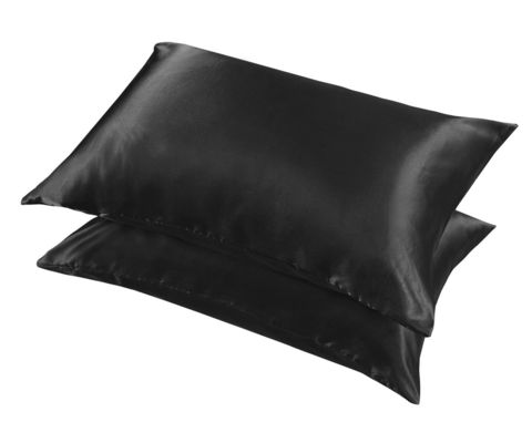 Cubierta de almohada de seda de morera suave y lisa 100% natural con cierre de cremallera o envolvente