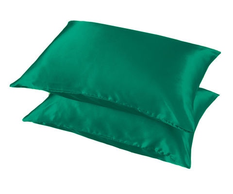 Cubierta de almohada de seda de morera suave y lisa 100% natural con cierre de cremallera o envolvente