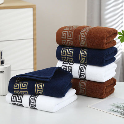 Embroidery de lujo en hoteles personalizado de baño superblandos y gruesos 100% de algodón