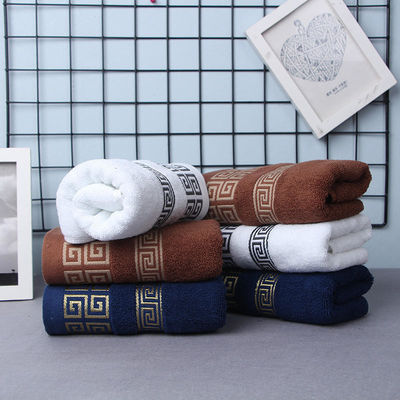 Embroidery de lujo en hoteles personalizado de baño superblandos y gruesos 100% de algodón