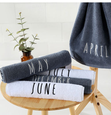 Toallas de algodón puro personalizadas y tejidas para personalización creativa