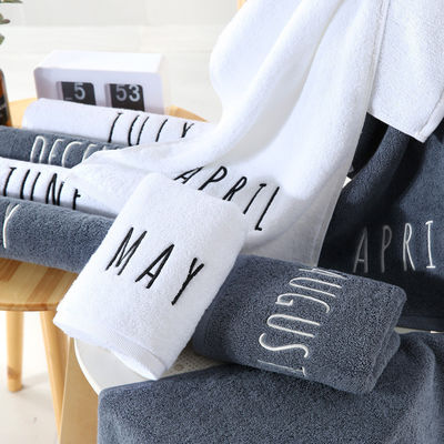 Toallas de algodón puro personalizadas y tejidas para personalización creativa