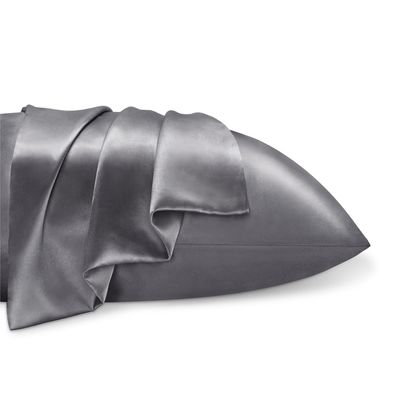 Impresión digital reactiva Satin Silk Cushion Set de 2 para el cabello y la piel súper suave