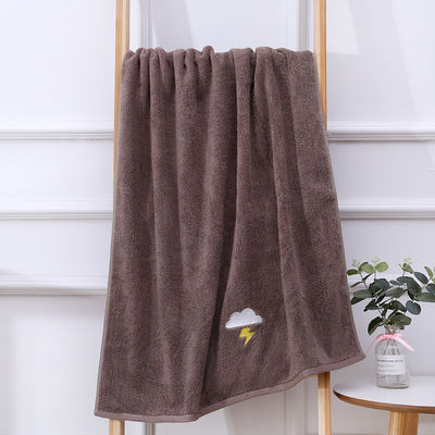 Casa 80g Espeso 32S satinado de algodón absorbente pequeña toalla cuadrada para cocina reutilizable