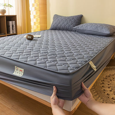 Grado A Protector de colchón de hojas impermeable de moda para gemelos de tamaño completo King Queen