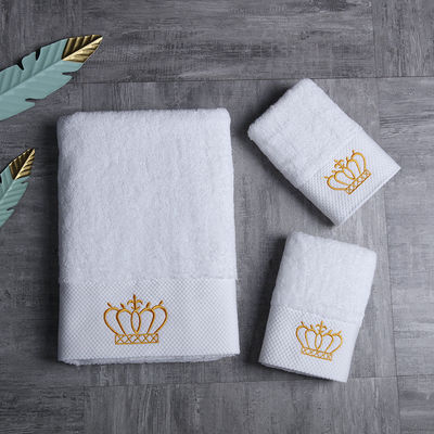 Regalo de salón de belleza de color simple Toalla de baño de algodón puro suave y absorbente para adultos
