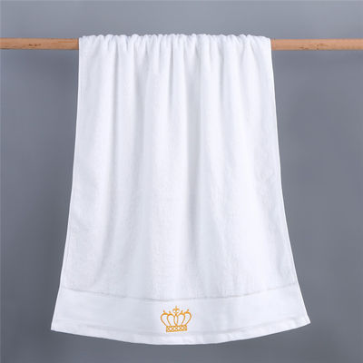 Regalo de salón de belleza de color simple Toalla de baño de algodón puro suave y absorbente para adultos