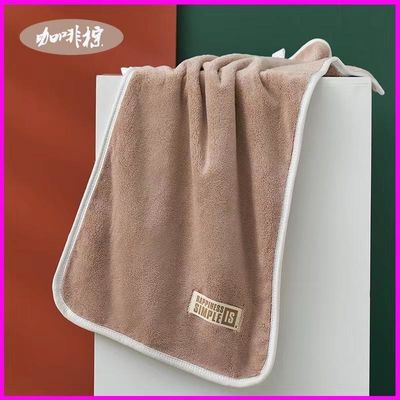 Toallita de cara de terciopelo de coral gruesa y suave ideal para absorber el sudor Puede ser personalizada