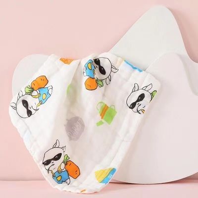 6 capas de alta densidad de impresión toalla para bebés suave y cómoda para todos los grupos de edad