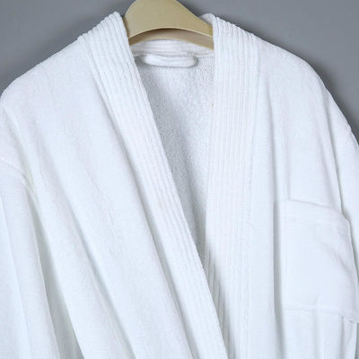 Traje de baño de algodón de hotel Hipoalergénico y suave de longitud media Traje de noche para adultos