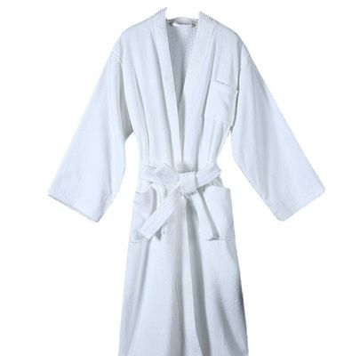 Traje de baño de algodón de hotel Hipoalergénico y suave de longitud media Traje de noche para adultos
