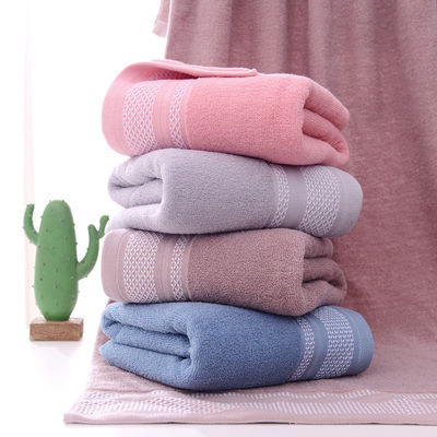Regalo de salón de belleza de color plano espeso Ventaja de una toalla de baño de algodón suave y absorbente