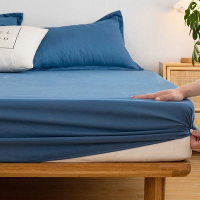 Lámina de fibra de poliéster de tipo de patrón sólido lavable para manta de cama de estilo simple