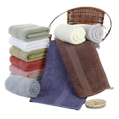 34*74CM Toallita facial de algodón personalizada para Hotel Home Spa Jacquard Set de toallita de baño absorbente