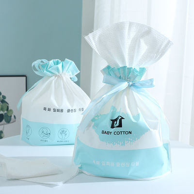 35*75cm Color personalizado de algodón puro Toalla facial desechable para el salón de belleza