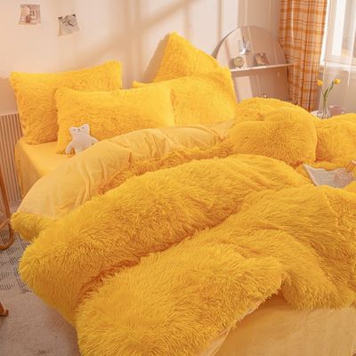 Cubierta de Shaggy Plush personalizada de ropa de cama de invierno suave sin relleno