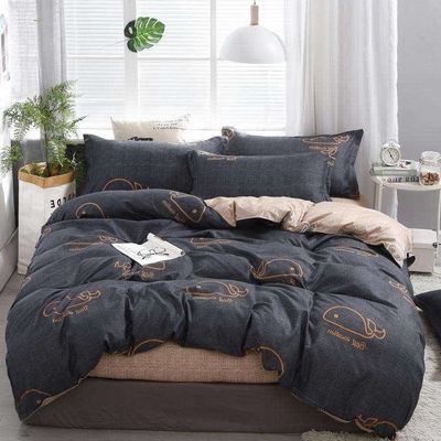 100% de lujo hotel cama de cama conjunto con 2pcs funda de almohada no desechable y personalizado
