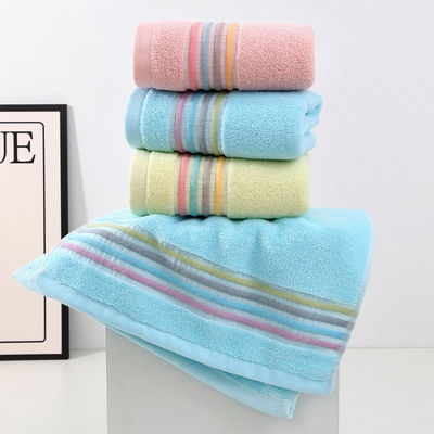 Logotipo personalizado de algodón Jacquard Toallas para adultos Toallas de baño para el hogar y actividades deportivas