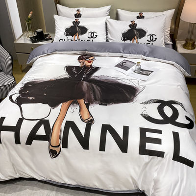 Grado A de lija 100% poliéster 3D Impreso King Size Lujo de ropa de cama para la cama